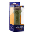 Forto Model B-02 Hard-Side Ass Masturbator Dark in packaging showcasing its realistic design and texture.
