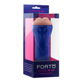 Forto Model M-80 Stroker Light Masturbator in packaging showcasing its premium design and features.