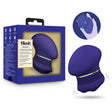 The Blush Collection Riana Clitoral Stimulator Royal Indigo in packaging with sleek design and ergonomic shape.