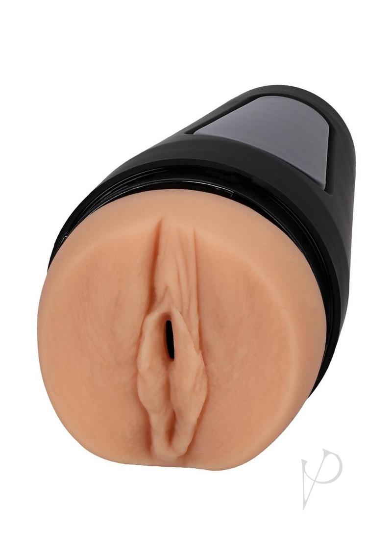 Main Squeeze Anna Claire Clouds Ultraskyn Pussy Masturbator with lifelike opening and protective outer shell.
