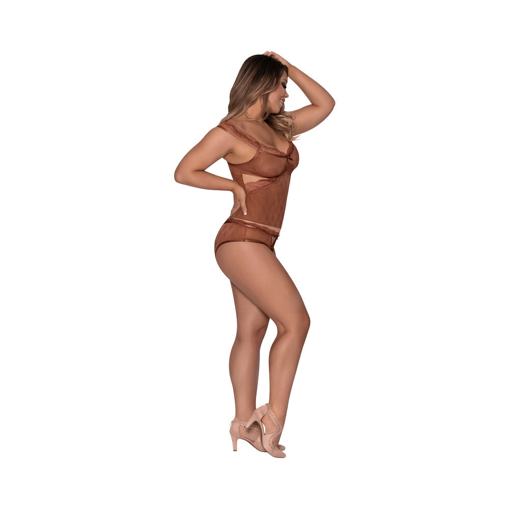 Magic Silk Caramel Kiss Cami & Boyshort Caramel L/XL