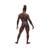 Male Power Sexagon Micro V Thong Royal S/M