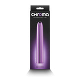 Chroma Rechargeable Vibe 7 inch Purple