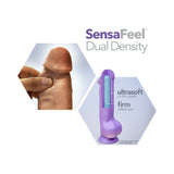 Au Naturel Daddy 14 inches Posable Dual Density Dildo with Balls Tan