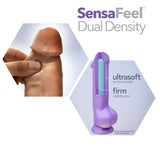 Au Naturel Carlos 9 inches Posable Dual Density Dildo Tan