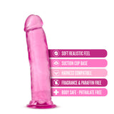 B Yours Plus Thrill n' Drill 9 inches Dildo Pink