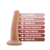 Dr. Skin Plus Realistic 5 inches Triple Density Posable Dildo Beige