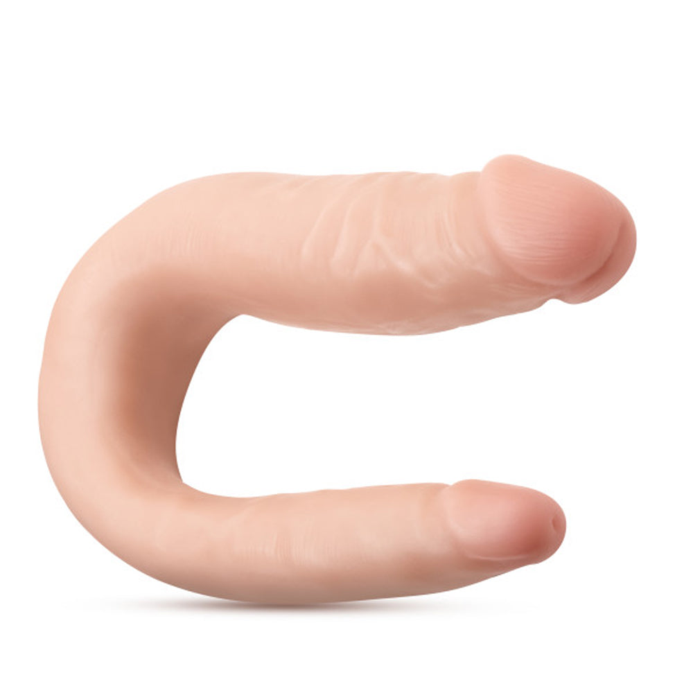 Dr. Skin Silicone Dr. Double Realistic 12 inches Dual-Ended Dildo Beige