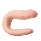 Dr. Skin Silicone Dr. Double Realistic 12 inches Dual-Ended Dildo Beige
