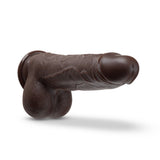 Dr. Skin Dr. Murphy 8 inches Thrusting Dildo with Balls Brown