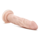 Blush Dr. Skin Silicone Dr. Carter Realistic 7 inches Posable Dildo with Suction Cup Beige