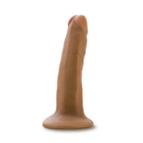 Blush Dr. Skin Silicone Dr. Lucas Realistic 5 inches Posable Dildo with Suction Cup Tan
