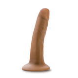 Blush Dr. Skin Silicone Dr. Lucas Realistic 5 inches Posable Dildo with Suction Cup Tan