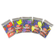 Dental Dams Assorted Flavors 5 Pack featuring strawberry, mint, grape, banana, and vanilla flavors