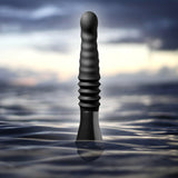 Temptasia Lazarus Rechargeable 10 inches Silicone Thrusting Dildo Black