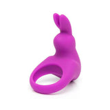 Happy Rabbit Rechargeable Silicone Cockring With Ears Purple