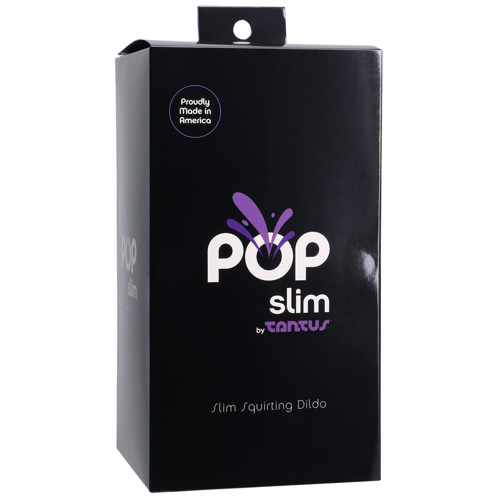 Tantus POP Slim Squrting Dildo Indiglow