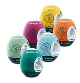 Satisfyer Masturbator Egg 6 Set featuring six uniquely textured eggs for enhanced solo play pleasure.