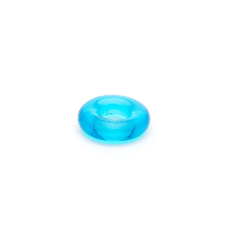 Sport Fucker Rubber Cock Ring 3 Pack Ice Blue - super stretchy rubber cock ring in ice blue color.