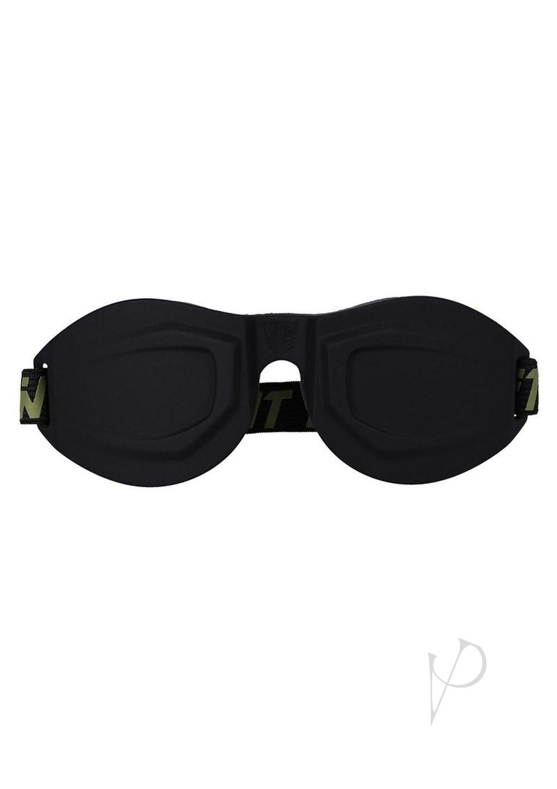 Fort Troff Black Ops Blindfold Black for sensory deprivation with cupped design and comfortable fit.