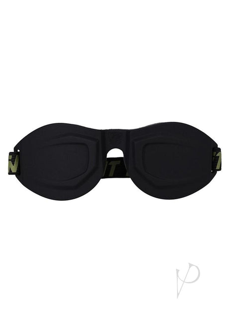 Fort Troff Black Ops Blindfold Black for sensory deprivation with cupped design and comfortable fit.