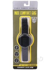 Fort Troff Max Comfort Gag Black packaging displaying features and design, focusing on comfort and usability.
