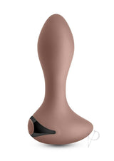 Lust-N-Dreams Tango Rechargeable Silicone Anal Plug Brown, a flexible vibrating plug for deep stimulation.