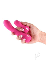 Inya Couplet Rechargeable Silicone Vibrators (2pc Set) Pink - Image 3