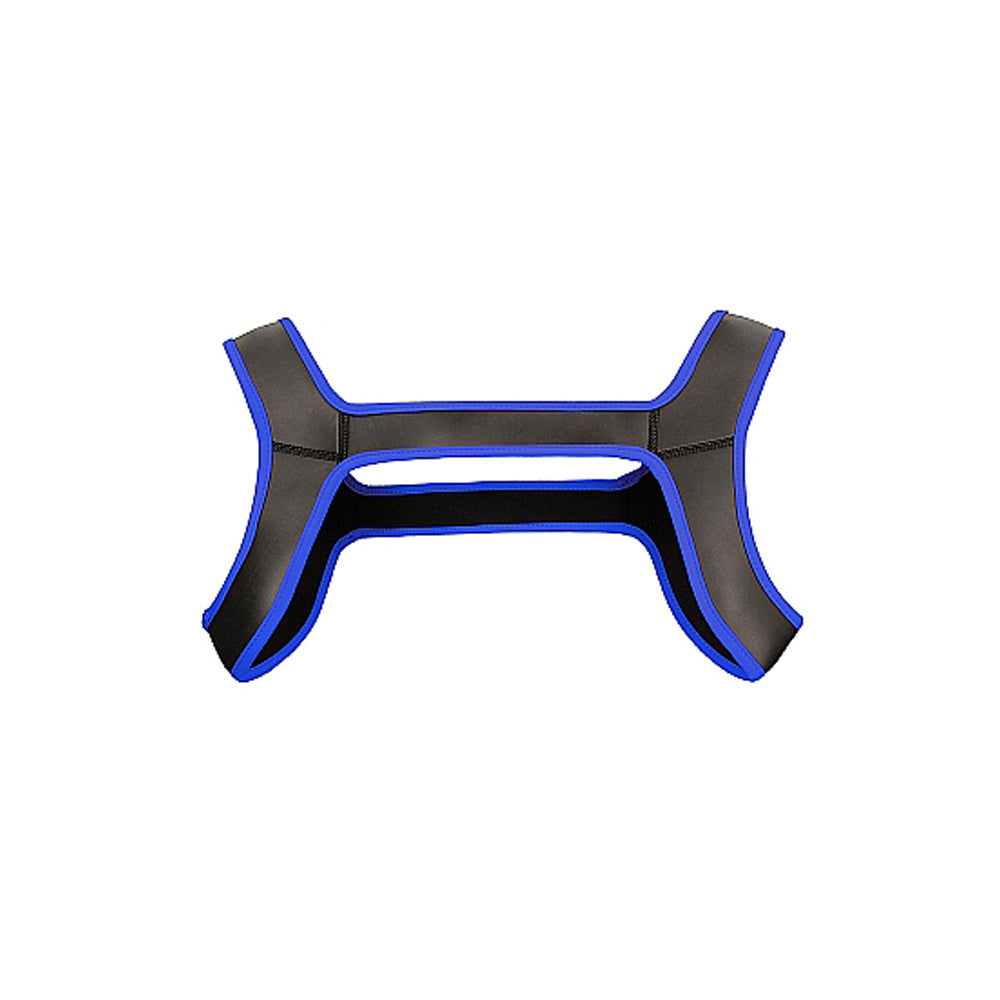 Ouch! Puppy Play Neoprene Harness Blue S/M