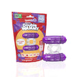 Screaming O 4B Double Wammy Vibrating Cock Ring Grape with two motors for enhanced pleasure and stimulation