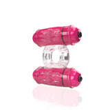 Screaming O 4B Double Wammy Strawberry Cock Ring showcasing dual motors and innovative design for enhanced pleasure.