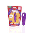 Screaming O 4T Demon Grape Clitoral Vibrator in packaging, a compact mini vibe with flexible horns for targeted pleasure.