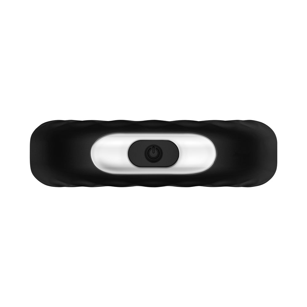 Forto F-15 Rechargeable Silicone Vibrating Cockring Blue