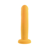Gender X Sweet Embrace Vibrating 7 inches Dildo and Jock-Style Strap-On Harness Set Yellow/Black
