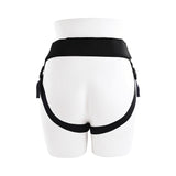 Gender X Sweet Embrace Vibrating 7 inches Dildo and Jock-Style Strap-On Harness Set Yellow/Black