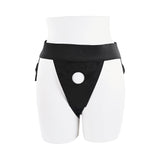 Gender X Sweet Embrace Vibrating 7 inches Dildo and Jock-Style Strap-On Harness Set Yellow/Black