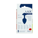 Lux Active Rose Metal Butt Plug 3 inches Purple