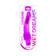 Wet Dreams Lean Machine Realistic Vibrator Magenta packaging showcasing its lifelike shape and bold magenta color.