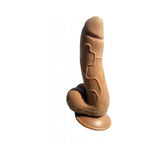Skinsations Latin Lover Amante Caliente 7.5 Inch Dildo with lifelike design and soft finish for enhanced pleasure.