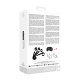 Ouch! Black & White Bed Bindings Restraint System Black