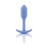 B-Vibe Snug Plug 1 Weighted Silicone Anal Plug Violet