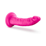 Blush Au Naturel Bold Jack 7 inches Posable Dual Density Dildo with Suction Cup Pink
