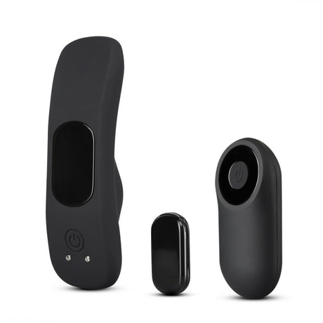 Temptasia Remote Control Panty Vibe Black with wireless remote control for discreet pleasure.