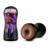 Coverboy The DJ Self Lubricating Anal Stroker Brown with realistic design and self-lubricating feature.
