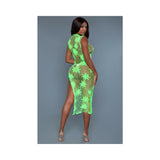All Night Long Dress Neon Green OSQ