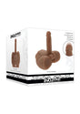 Easy Rider Thrusting Rechargeable Vibrator Chocolate packaging featuring 7 vibrating and thrusting speeds.