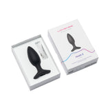 Lovense Hush 2 Bluetooth Remote-Controlled Vibrating Butt Plug S 1.5 inches