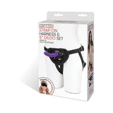 Lux Fetish Strap-On Harness & 5 inches Dildo Set