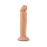Blush Dr. Skin Plus Realistic 6 inches Triple Density Posable Dildo with Suction Cup Beige