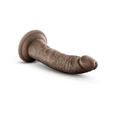 Blush Dr. Skin Plus Realistic 7 inches Triple Density Posable Dildo with Suction Cup Brown